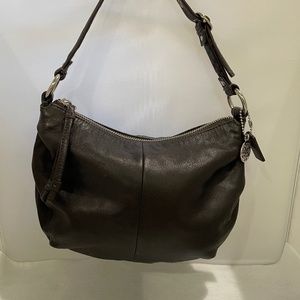 Coach Leather Bag - Black